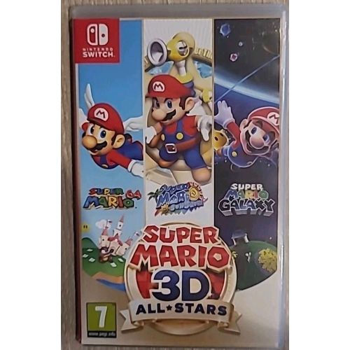Jeu collector super Mario 3D All-stars pour Nintendo Switch
