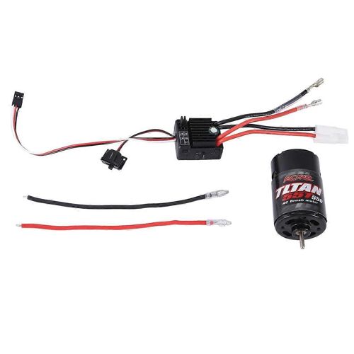 Moteur 55T 550 Brushed étanche avec 1060 Brushed Electric 60A ESC pour 1/10 RC Crawler SCX10 II I