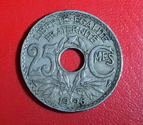 25 Centimes - Lindauer - 1926 - France