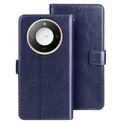 Idewei Pour Honor X60 5g Stand Case Crazy Horse Texture Housse De Téléphone
