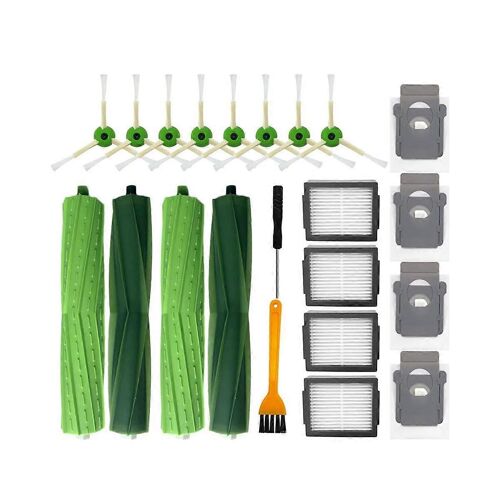 Pour I3 / I3 + / I4 / I6 / I6 + / I7 / I7 + / I8 / I8 + / E5 / E6 / E7 Pièces de rechange Roller Side Brush Hepa Fi