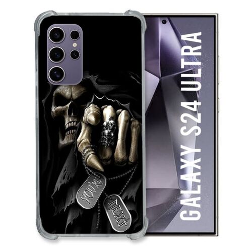 Coque Renforcée Pour Samsung Galaxy S24 Ultra Tete De Mort Your Next