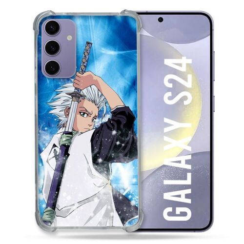 Coque Renforcée Pour Samsung Galaxy S24 Manga Bleach Hitsugaya