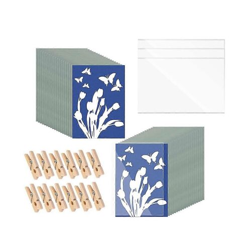 28 Feuilles Soleil Impression Papier A5 Solaire Dessin Papier Nature Impression Papier Pour Enfants Adultes Arts Artisanat Bricolage Avec Panneau De Pince