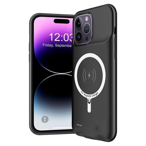 IPhone 14 Pro 7000mAh Mag Series Étui de charge Banque d'alimentation