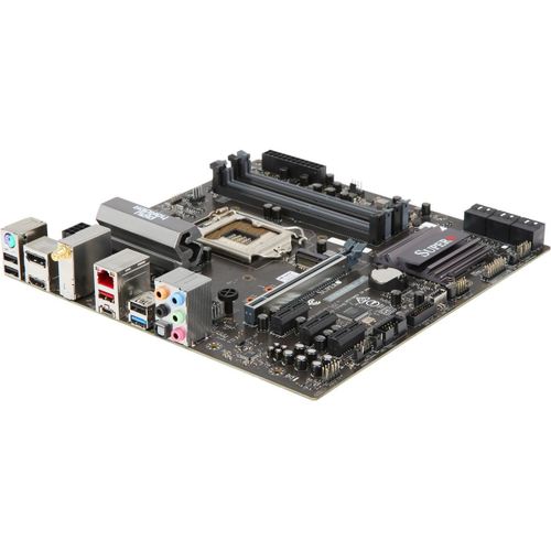 SUPERMICRO SuperO C7B360-CB-MW LGA 1151 (serie 300) Intel B360 DDR4 HDMI DisplayPort SATA 6 Gb/s M.2 USB 3.1 RVB 802.11 AC WI-FI Micro ATX Carte mere