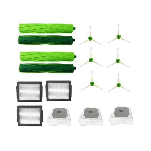 Pour I7 I7 + E5 E6 Robot Aspirateur Accessoires Pièces de rechange Roller Brush Hepa Filter Dust Bag Sid