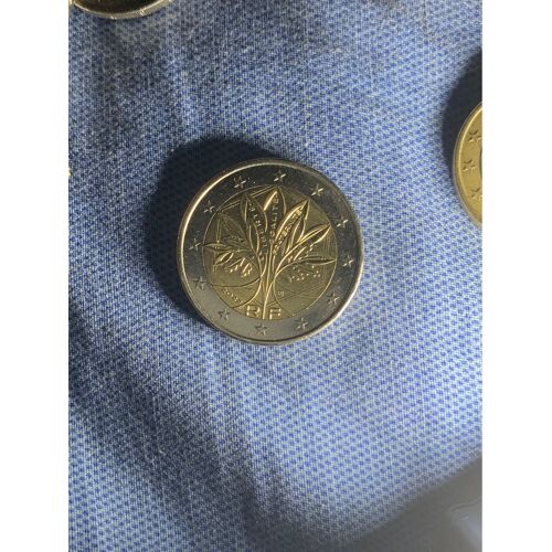 Pièce Rare  2 Euro Arbres De L’Union 