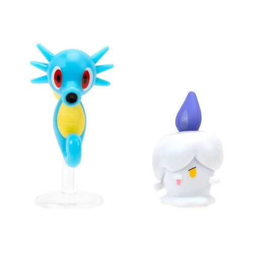 Pokémon - Pack 2 Figurines Battle Figure Set Funécire, Hypotrempe