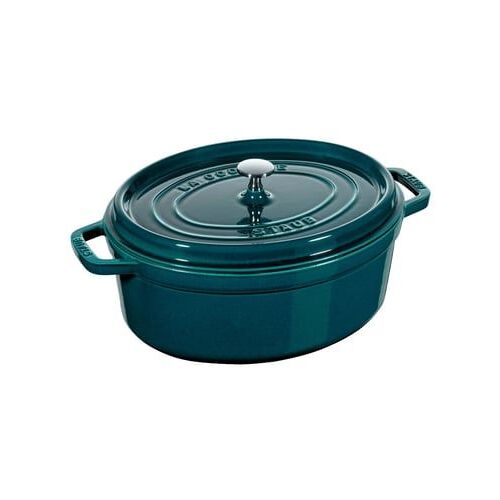 Staub - Cocotte Ovale La Cocotte Bleu La Mer 31 Cm - Bleu