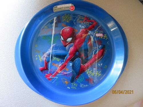 Assiette Plate Spiderman