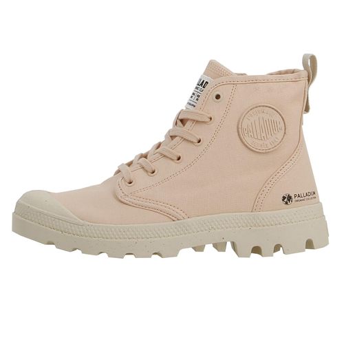Chaussures Montantes Palladium Pampa Hi Zip Organic Peaskin Rose