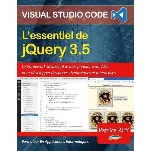 L'essentiel De Jquery 3.5 - Avec Visual Studio Code