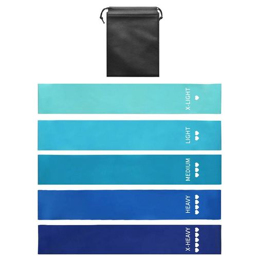 Bandes De Résistance Élastiques De Fitness Entraînement À Domicile Bandes De Résistance De Sport De Yoga Étirement Pilates Crossfit Entraînement Équipement De Gymnastique-Lanset Lsysbd-