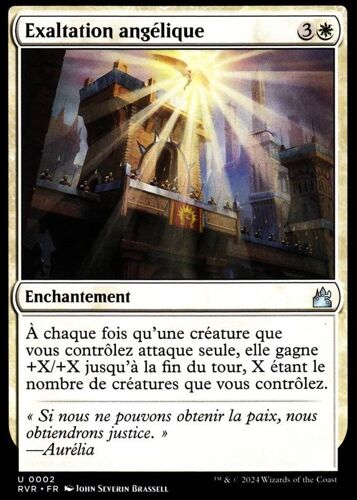 Exaltation Angélique - Magic - Ravnica Remastered Vf - U - 2