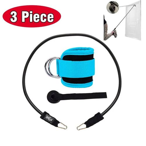 Sangles De Cheville De Fitness,Bandes De Résistance,Machines À Câbles D'entraînement,Équipement De Gymnastique,Yoga,Jambe,Hanche,Cuisse,Squat,Extensions De Sécurité-Wll-Blue-