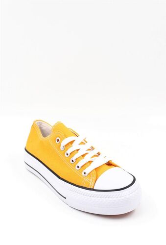 Basket En Toile Orange Femme Via Giulia Taille