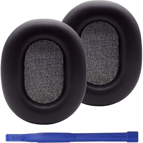 KAL-Wh-0Xm5 Coussinets D'Oreille Compatibles Avec Les Écouteurs Bluetooth Sans Fil Sony Wh-0Xm5, Coussinets De Rechange En Cuir Protéiné Souple Et Mousse À Mémoire De Forme (Noir)