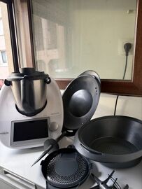 Thermomix tm6, acheter en Avril 2024, idéal pour cuisiner facilement les plats, sauces, desserts, et bien plus grâce à ses nombreuses fonctions: cuisson,mixage, pétrissage, vapeur,etc¿
