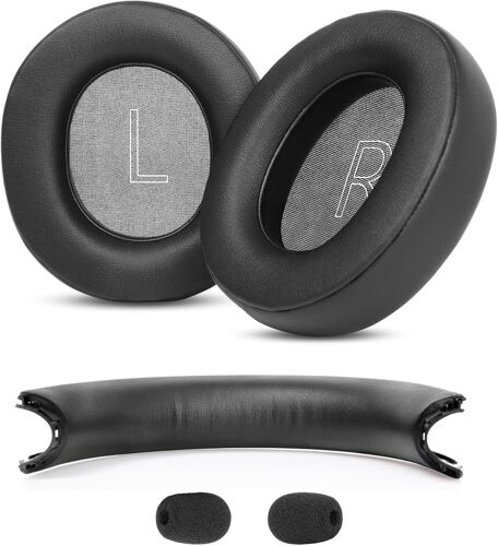 KAL-Coussinets D'Oreille Compatible Avec Microsoft Xbox Wireless Stereo Headset 20Th Anniversary Edition Coussinets D'Oreille De Rechange En Cuir Protéiné Doux Et Mousse À Mémoire De Forme