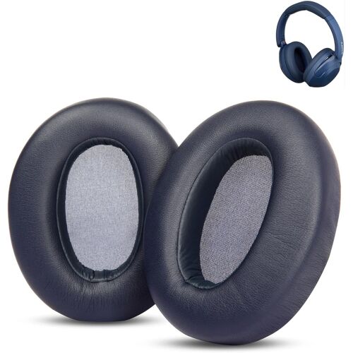 KAL-Coussinets D'Oreille Compatible Avec Sony Wh-Xb910N Headphone Headset Coussinets D'Oreille De Rechange En Cuir Protéiné Doux Et Mousse À Mémoire De Forme