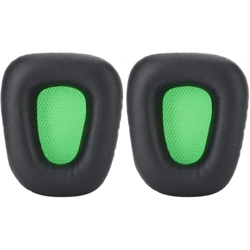 KAL-Oreillette De Casque, 1 Paire De Coussinets D'Oreille Housse De Coussin En Mousse Souple Coton Coussinets D'Oreille De Remplacement, Pour Casque Pour Razer Electra 7.1/2,2