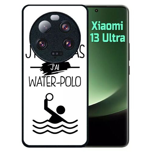 Coque Pour Redmi 13 Ultra - J Peux Pas J Ai Water Polo 1 - Silicone - Noir