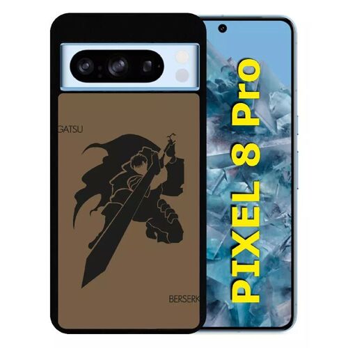 Coque Pour Pixel 8 Pro - Gatsu Berserk - Silicone - Noir