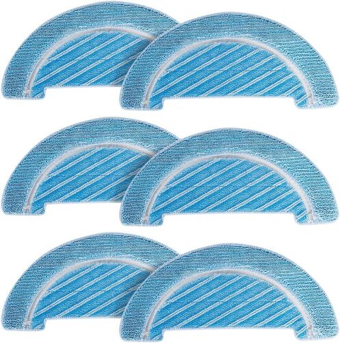 6 pièces de rechange Serpillière pour Cecotec Conga 1090 accessoires pour aspirateur