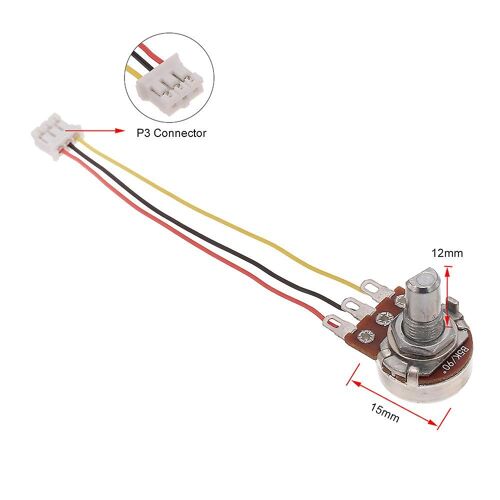 Rc Partie Rotative Potentiomètre 2.4ghz Émetteur de télécommande radio numérique