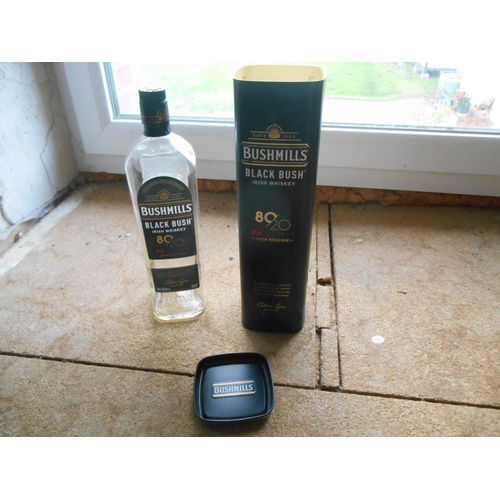 Boite + Bouteille Whisky Bushmills 80/20