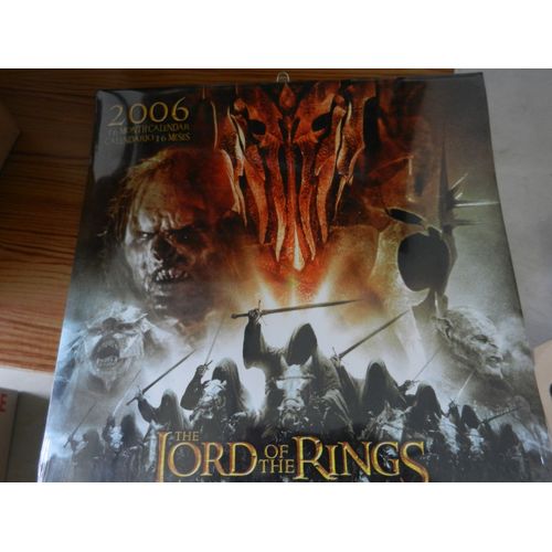Calendrier "The Lord Of The Rings" 2006