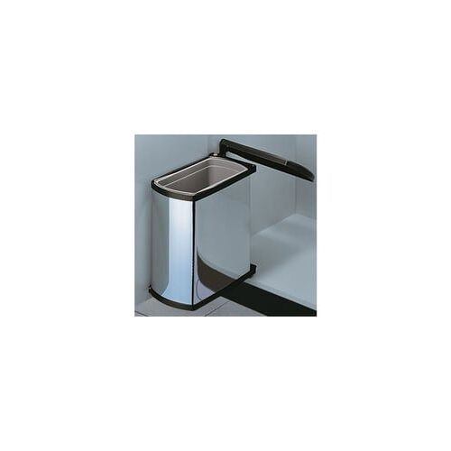 Hailo - Poubelle de cuisine encastrable sous évier 18L Hailo AS Uno - Gris