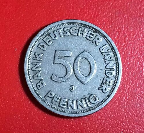 50 Pfennig - 1949 J - Allemagne