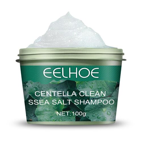100g Centella Clean Sea Salt Cream Shampooing Contrôle De L'huile Pellicules 