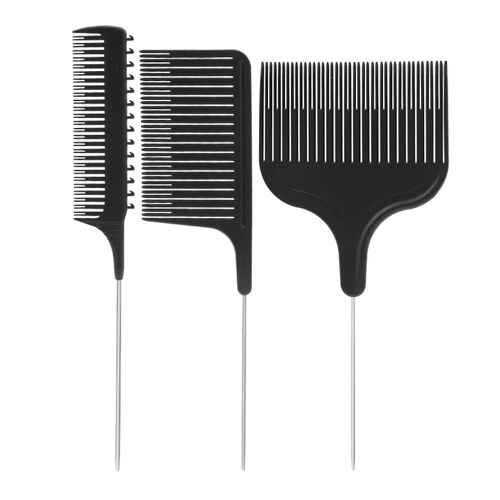 Peignes De Coiffure Tailed Comb Set Coloration Teinture Peigne Salon Outil