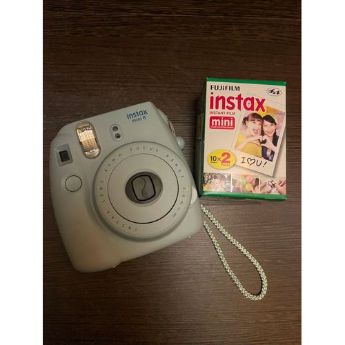 Fujifilm instax mini 8 - à Impression Instantanée - Objectif 60mm - bleu
