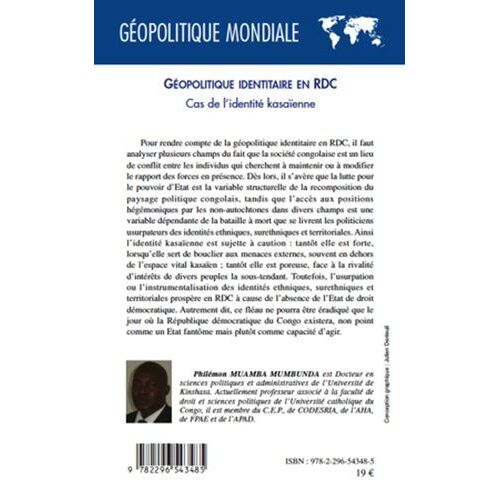 Géopolitique Identitaire En Rdc - Cas De L'identité Kasaïenne
