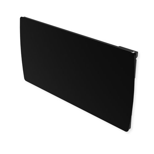 Radiateur à inertie Céramique Verre Noir LCD 2000W