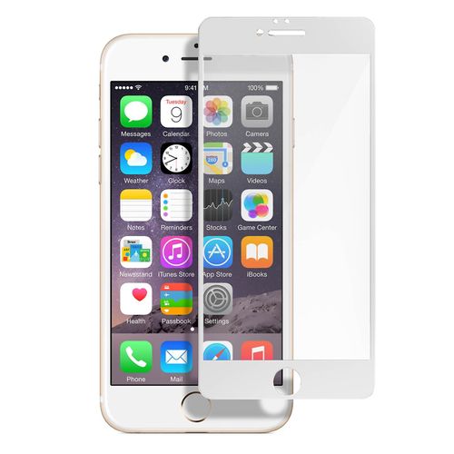 Protecteur D¿Écran Anti-Espion En Verre Trempé Pour Iphone 6 Plus / 6s Plus, 9h Blanc