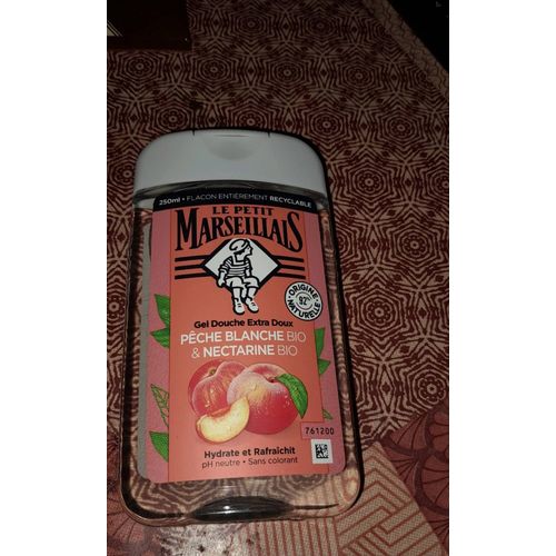 Le Petit Marseillais - Le Petit Marseillais Douche Extra Douxpeche Blanche Bio&nectarine 250 Ml Gel Douche 250 Ml 