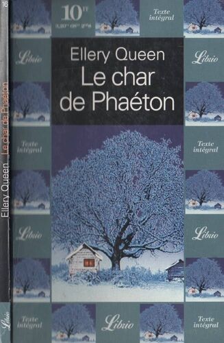 Le Char De Phaéton - Ellery Queen (Librio, 1995)