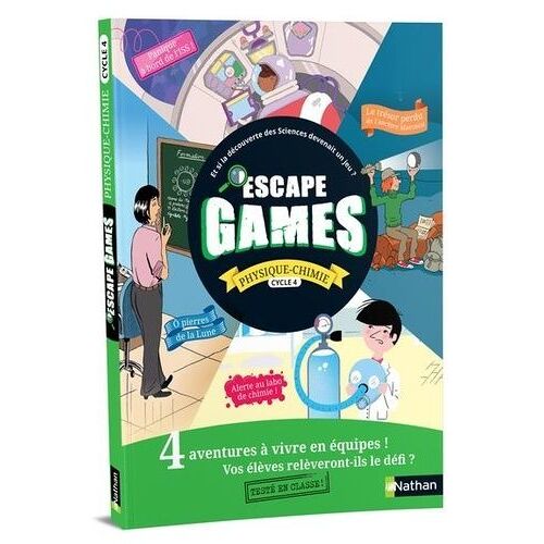Physique-Chmie Cycle 4 Escape Games