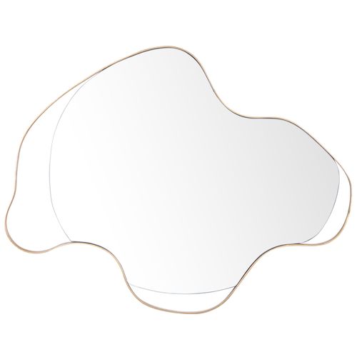 Miroir MELUN Métal Doré