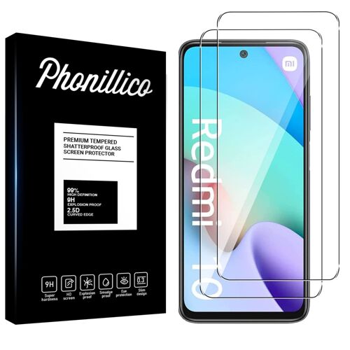 Verre Trempe Pour Xiaomi Redmi 10 4g [Pack 2] Film Vitre Protection Ecran Phonillico©