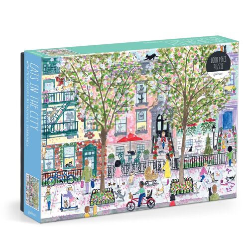 Michael Storrings Cats In The City 1000 Piece Puzzle