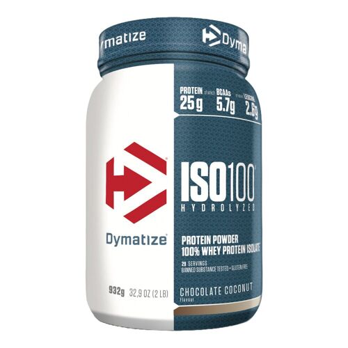 Iso 100 Hydrolyzed - Chocolate Coconut 932g 