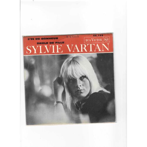 45 Tours Sylvie Vartan 2'35 De Bonheur Juke Box