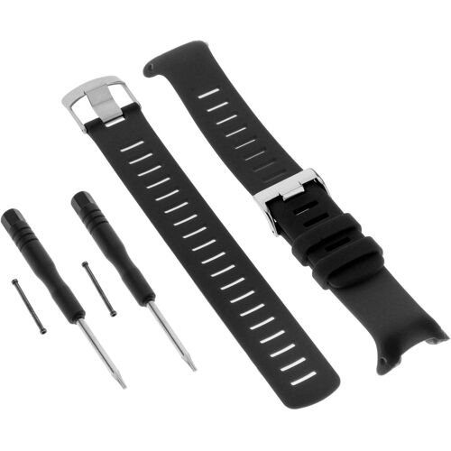 Bracelet De Montre Silicone Bande De Remplacement À Pour Suunto D4/ Novo Montres, Noir