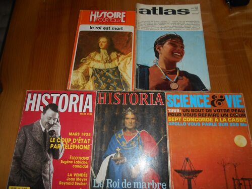 Lot De Revues Historia, Science Et Vie...